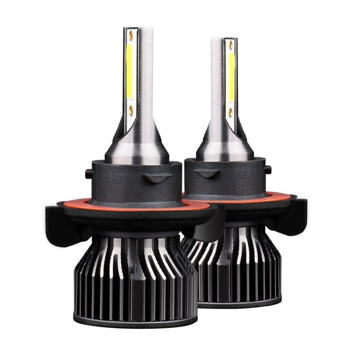 미니 H4 H7 LED 자동차 전조등 10000LM 6000K H1 H3 H11 H13 H27 880 881 9005, 2PCS 6000K 9008/H13 하이/소호