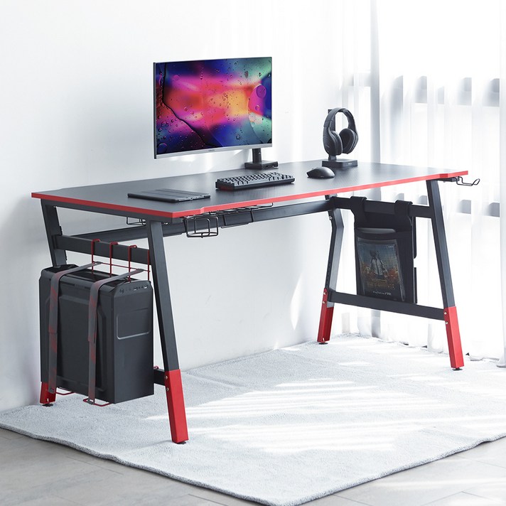 제닉스 ARENA MULTI DESK 1680 1인용 컴퓨터 게이밍책상 높이조절책상, 멀티데스크desk1680
