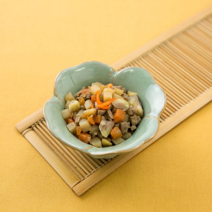 푸드트리 A09 소고기 밤 감자조림 80g #39483430EA, 민정이네 본상품선택