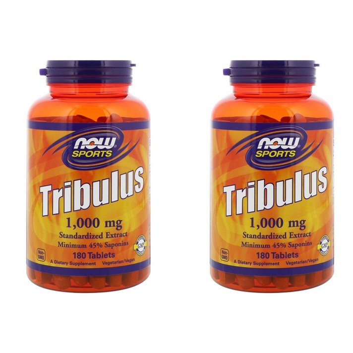 Now Foods Sports 트리뷸러스 1000mg 180정 2개, 상세설명참조