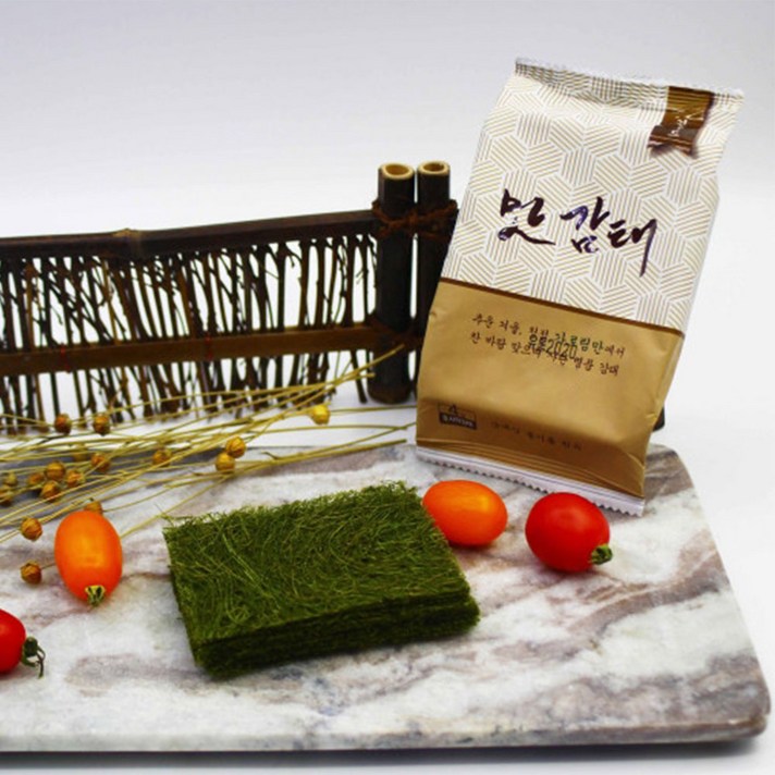 건푸드 2021년 서산 가로림만 도시락형 맛감태 김, 1박스, 4g x 6봉