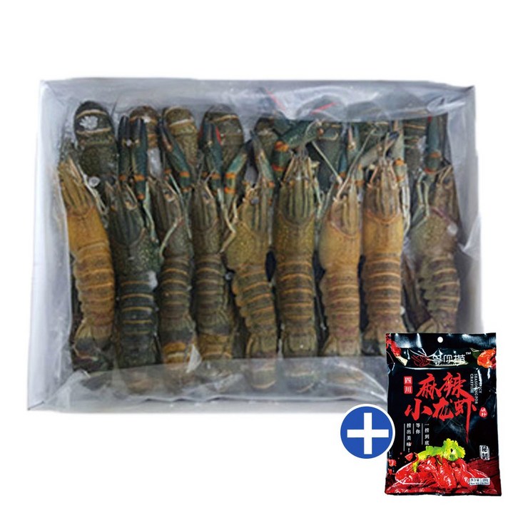크레이피쉬 마라롱샤 냉동민물가재 1kg (25미이상) 마라소스포함, 1팩