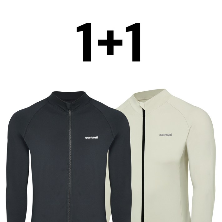 1+1 23 오스탈레띠 윈터 기모 져지 남성 여성 겨울 자전거 의류 사이클 의류