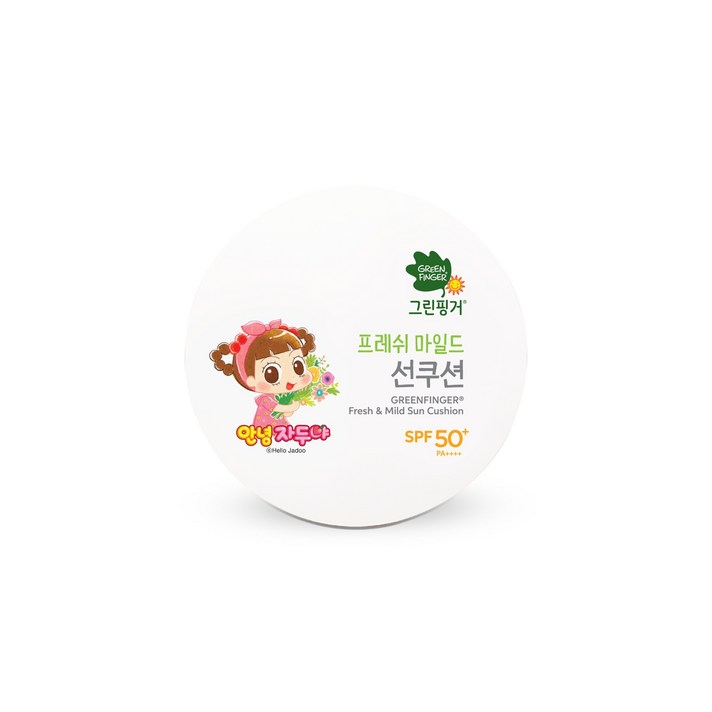 그린핑거 프레쉬 마일드 유아 선쿠션 SPF50+ PA++++, 12g, 1개
