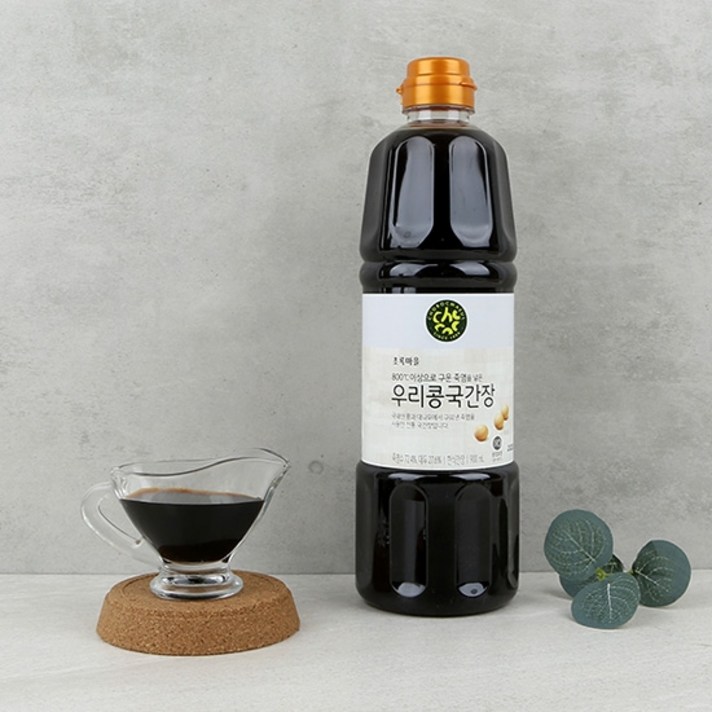 초록마을 우리콩국간장(900mL), 1개