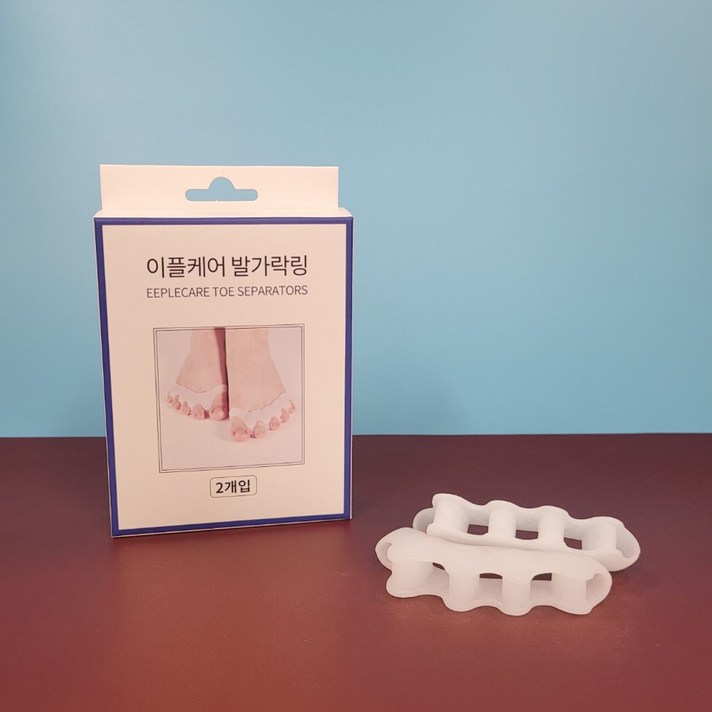 이플케어 발가락링 왼발+오른발, 1세트(2개입)