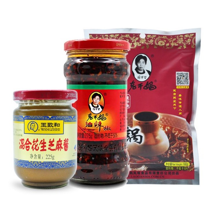 천미방 라오깐마 훠궈소스+라조장+즈마장 훠궈소스 세트, 단품