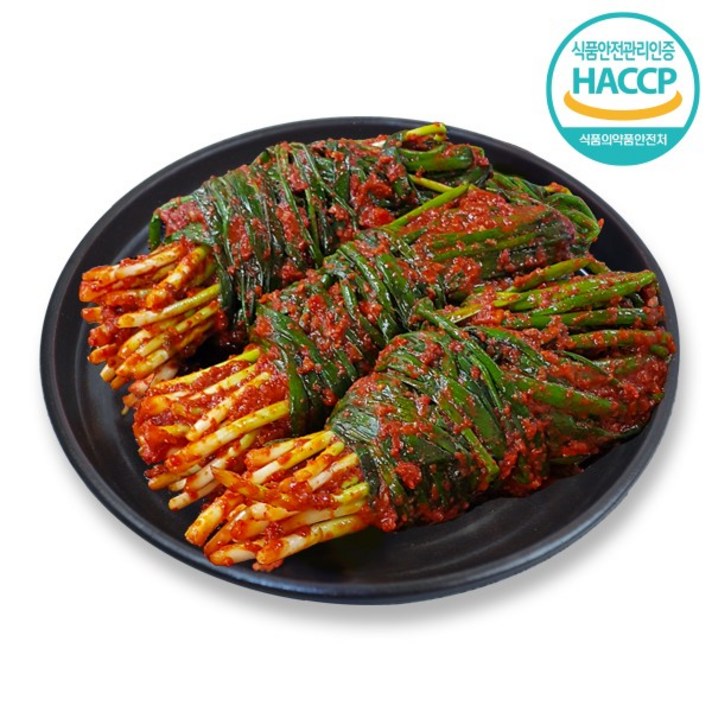 광신농산 당일제조 전라도 파김치 / 100% 우리 농산물 전라도 김치, 1kg