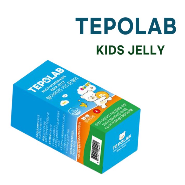 TEPOLAB 테포랩 젤리비타민 글루콘산아연 90구미 - 키즈 / 청소년 멀티비타민, 테포랩 젤리비타민 x 1개