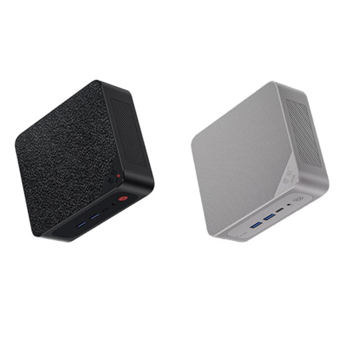 비링크 BEELINK SER5 MAX 5800H 54W 라이젠7 베어본 미니PC OS/SSD/메모리 미포함 포함, 블랙
