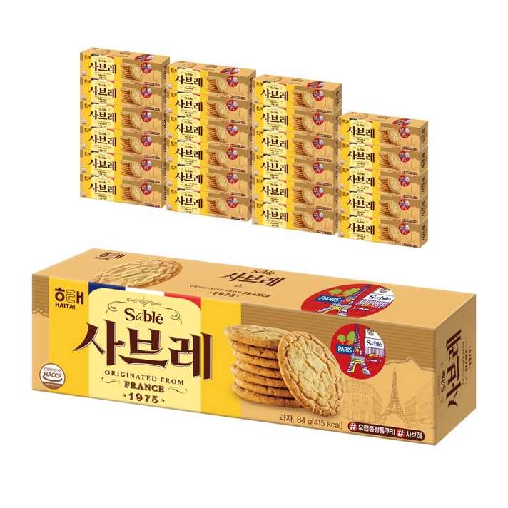 Sable 비스켓, 84g, 24개