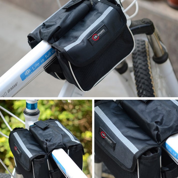 CYK 더블백 큐에스 자전거가방 프레임더블백, CYK 프레임 더블백 블랙