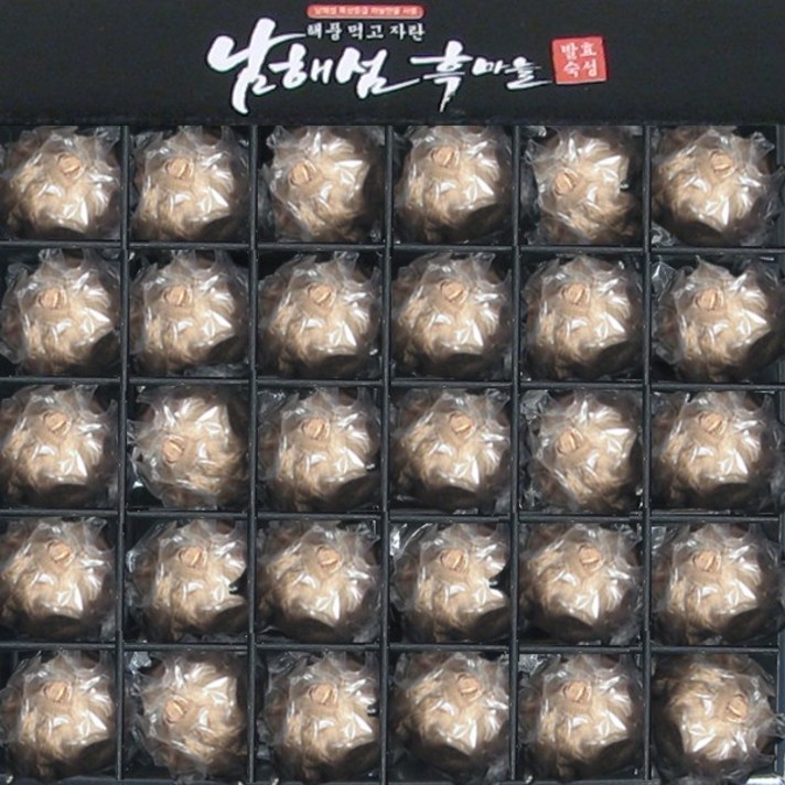 남해섬 통 흑마늘 30개, 660g, 1박스