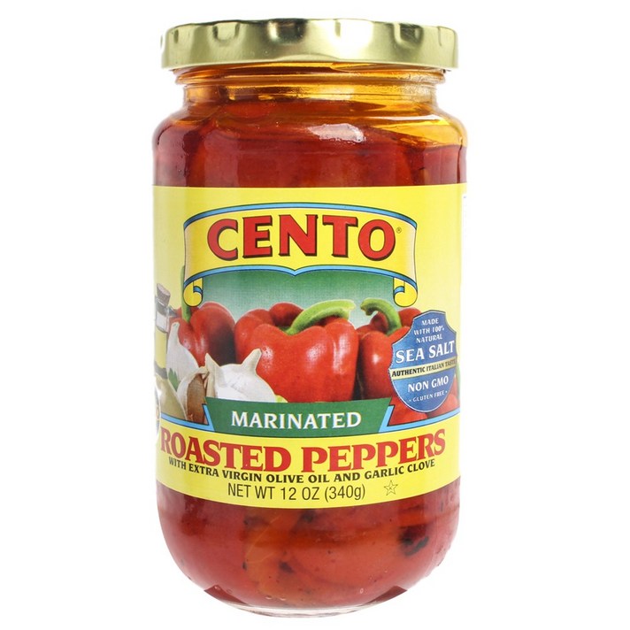 센토 마리네이티드 로스티드 페퍼 글루텐 프리, 340g, 1개