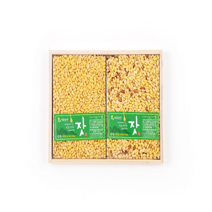 가평 잣 이곡농산 국내산 2021년 햇잣 1kg 선물용 (황잣.백잣 혼합형), 1개