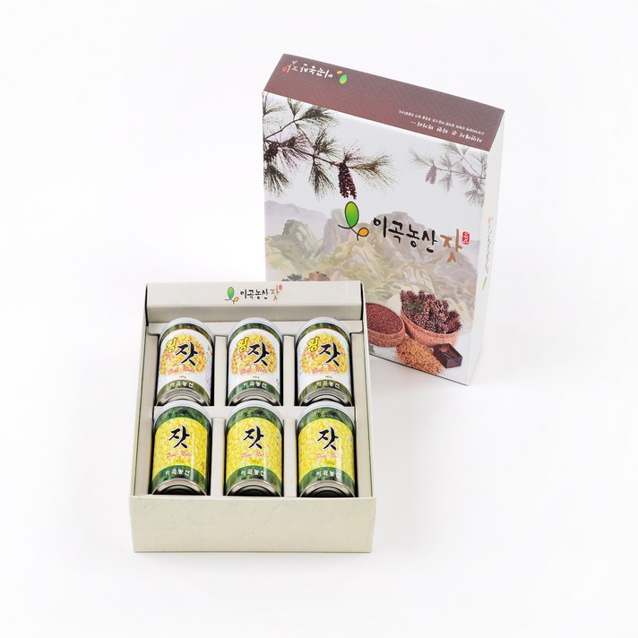 가평 잣 이곡농산 국내산 2021년 햇잣 6캔(840g) 선물용 캔잣, 6캔, 840g