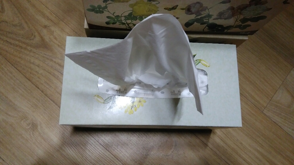 잘풀리는집 리얼실키 천연펄프 미용티슈 리뷰후기