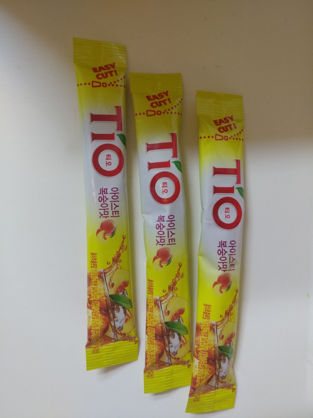 티오 아이스티 복숭아맛