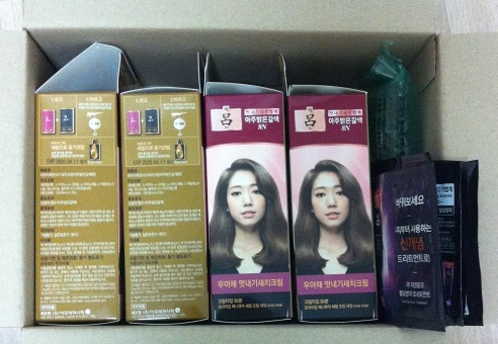[본사직영] 려 우아채 멋내기 새치커버 한방염색약
