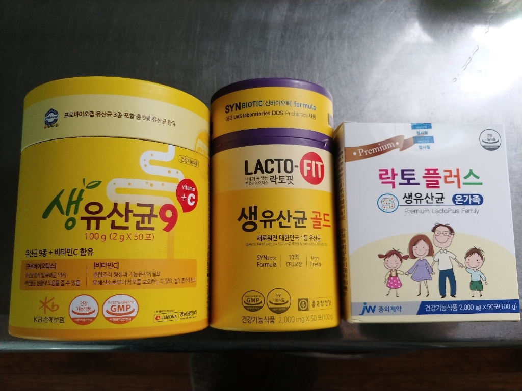JW중외제약 락토플러스 생 유산균 온가족