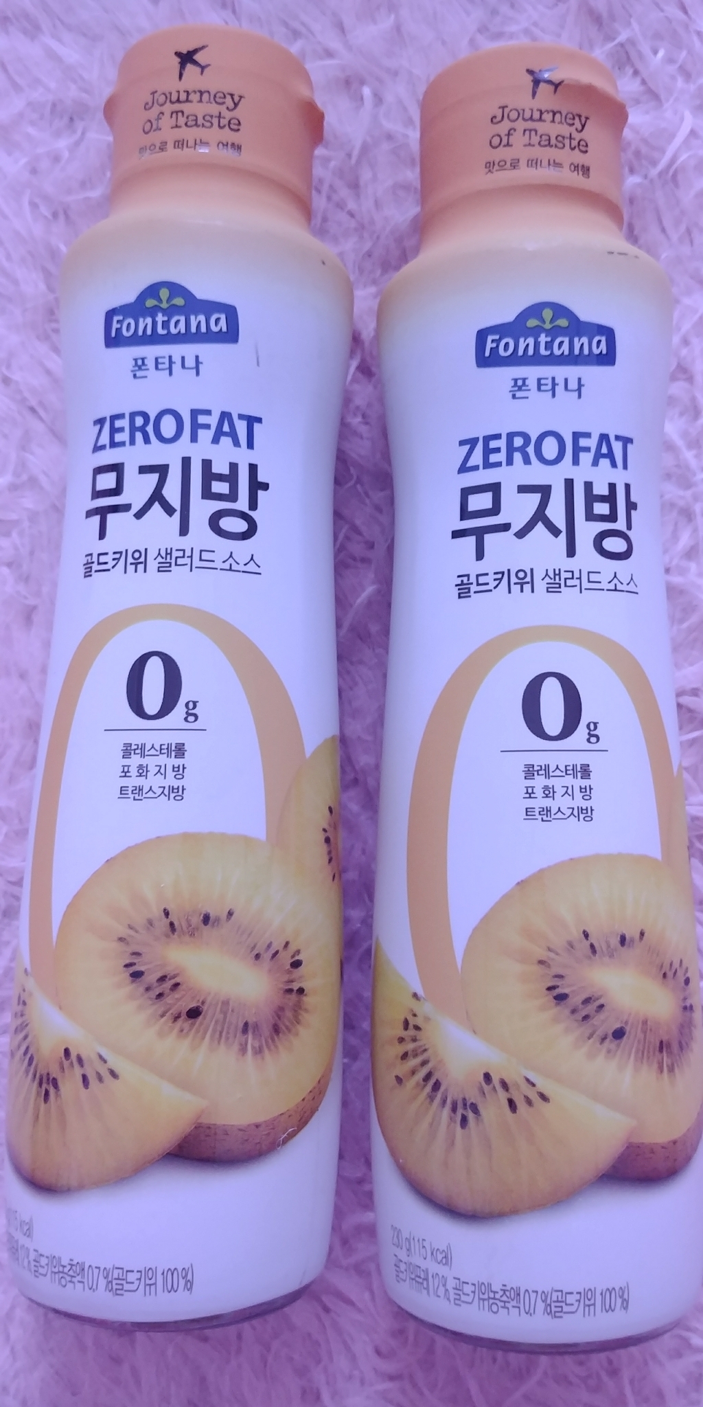 폰타나 무지방 샐러드 드레싱 골드키위