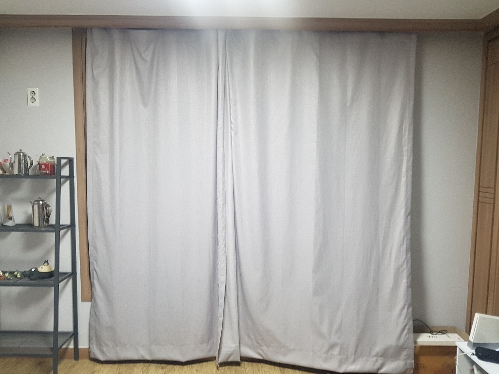 아포아룸 스칸디 린넨룩 커튼 핀형