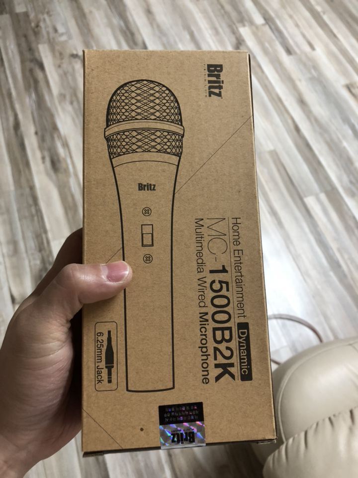 브리츠 다이나믹 유선 마이크 C-1500B2K