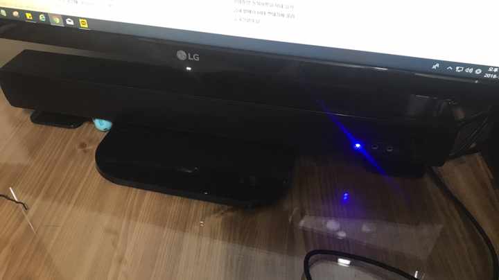 캐맥 전원 타입 PC 사운드바 스피커 리뷰후기