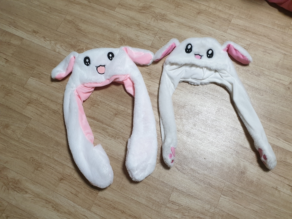 어린이집선물 단체선물 선물상자움직이는 토끼귀모자 토끼모자 리뷰 후기