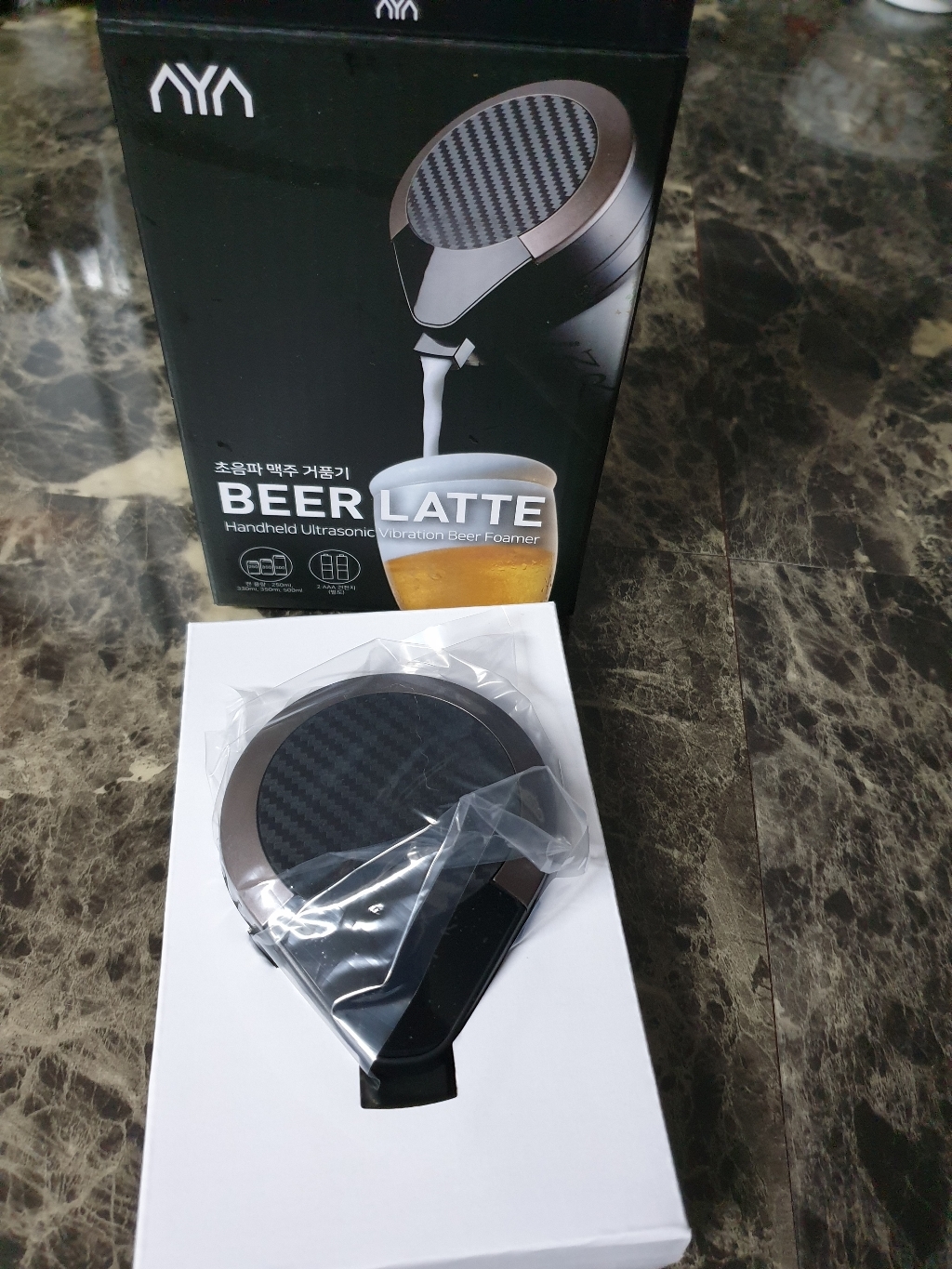 리미트 초음파 맥주 거품기 비어라떼 T-BB100
