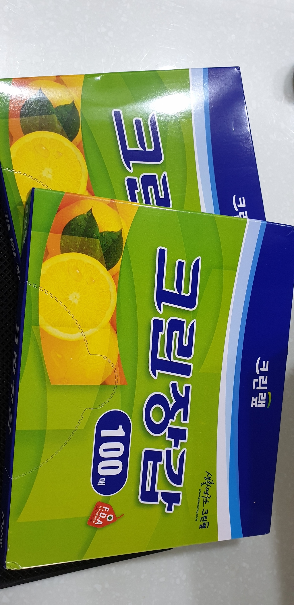 크린랲 크린장갑 100매