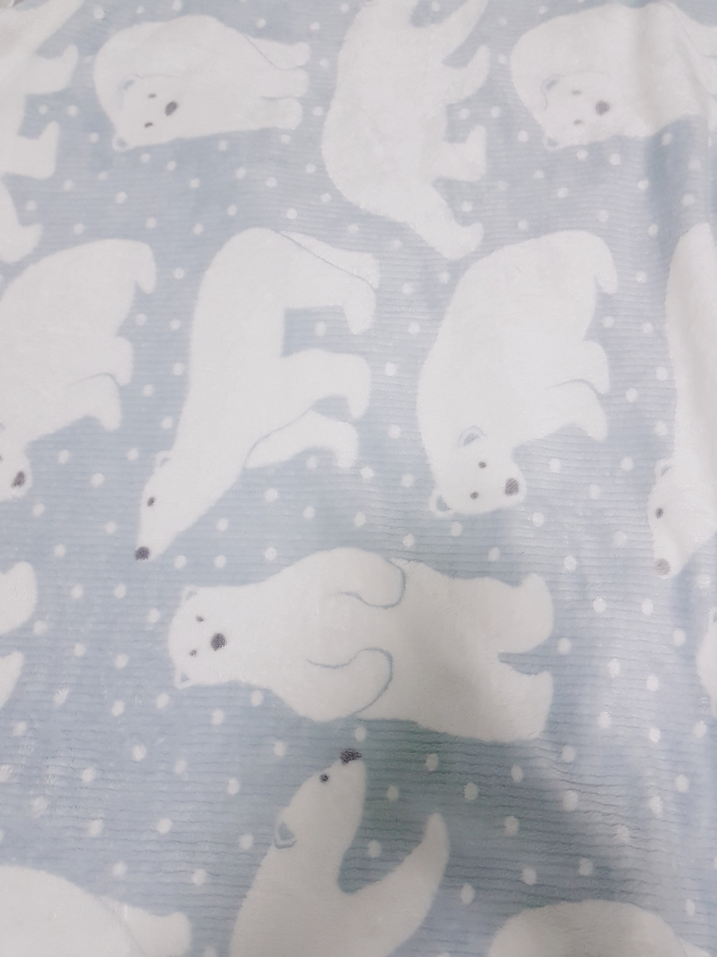 디케이홈 베니 그레이 더블 극세사 블랭킷 S