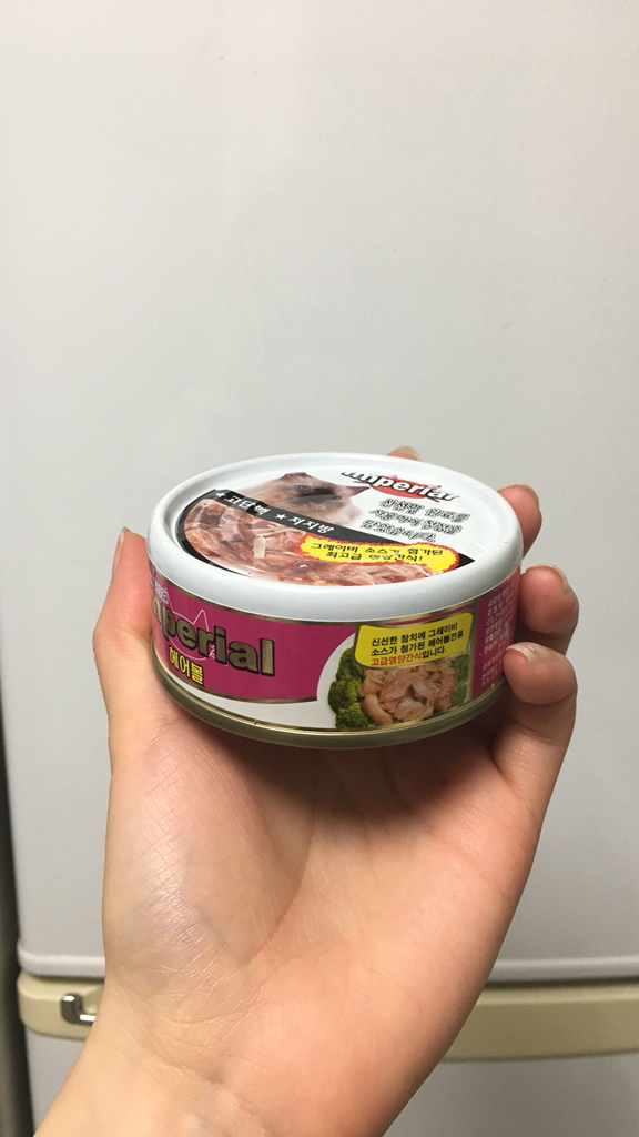 왈왈 임페리얼 고양이 간식캔 콤보 전사 2중 뚜껑