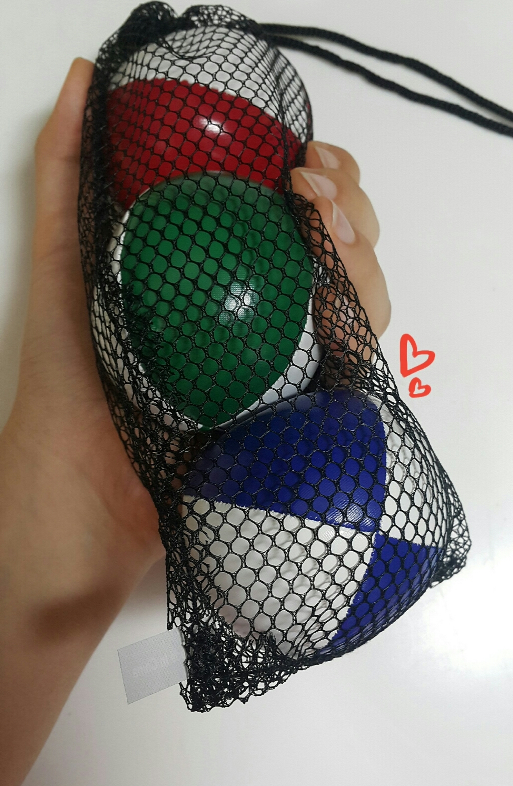 [비앤비매직] 체육 수행평가용 고급형 저글링공 3개 1세트 정식 공인구