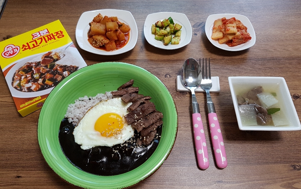 오뚜기 3분 쇠고기카레 쇠고기짜장