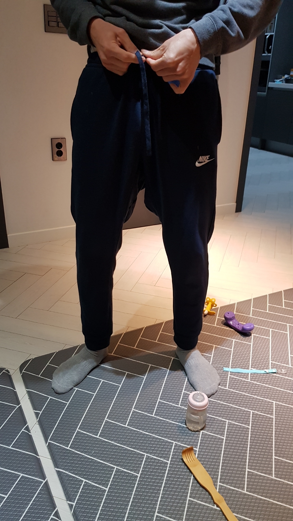 나이키 NSW 조거 프렌치테리 클럽 팬츠 804466-451 리뷰후기