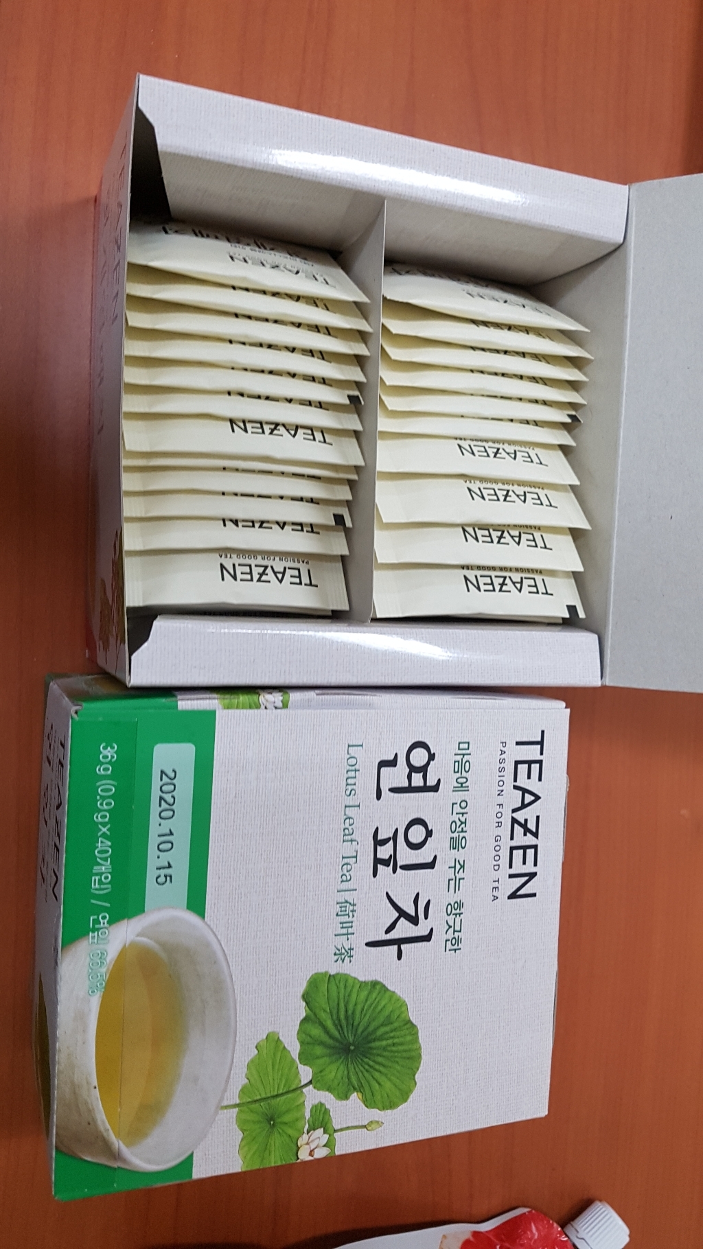 티젠 연잎차
