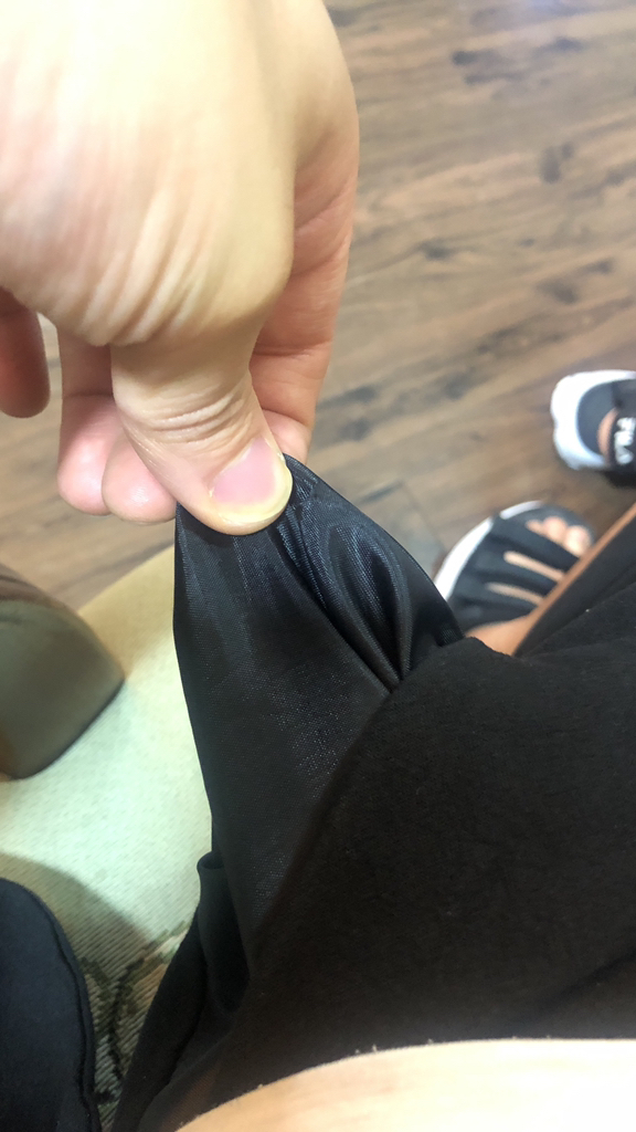장바9니 남성 배기 바지 린넨 7부 와이드 여름 밴딩 팬츠