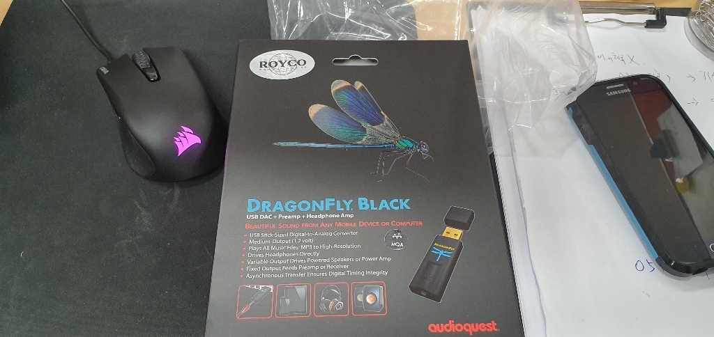 오디오퀘스트 DraonFy USB DAC 블랙