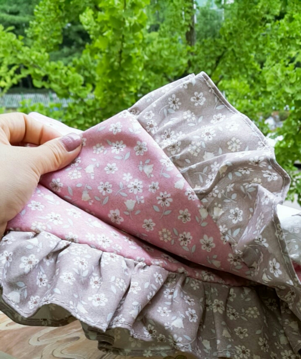 보몽드 엘프 프릴 베개커버