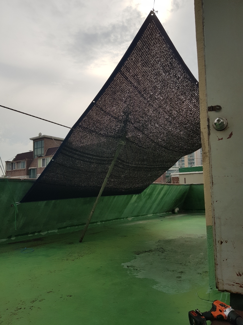 바른차광막 차광막 이중직차광막 그늘막 차광망 옥상 캠핑 대형 주문제작