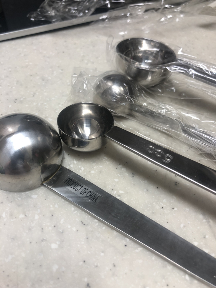 츠바메 스텐 양면 깊은 계량스푼 15cc 5cc