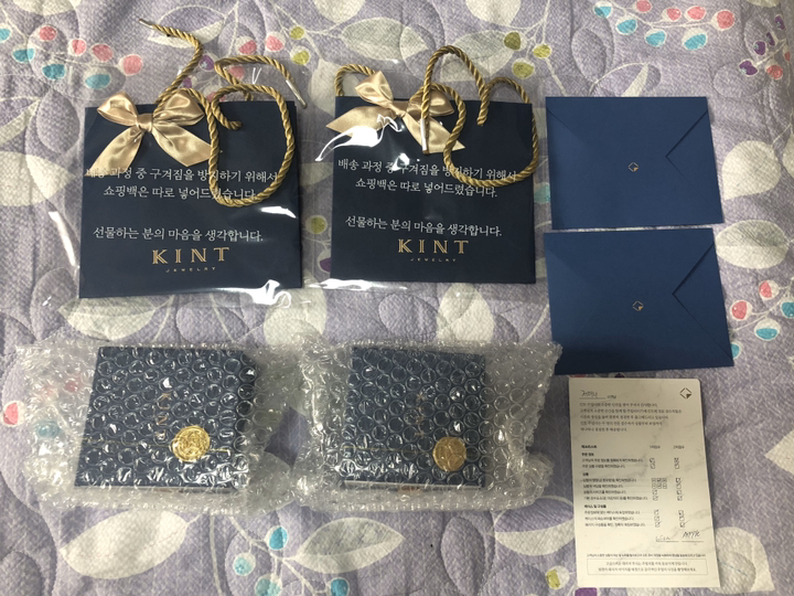 킨트주얼리 여성용 14K 별빛 고래 꼬리 목걸이 선물포장