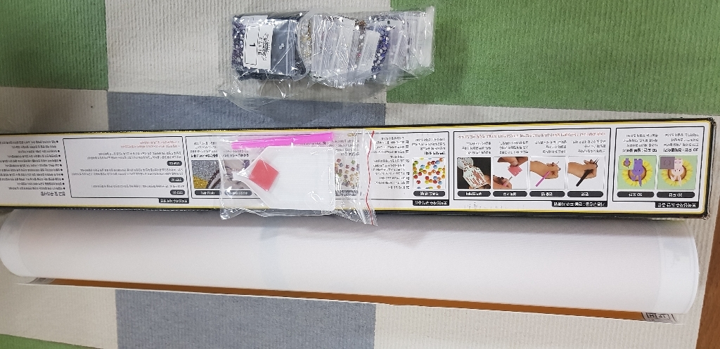 케이엠엘리 보석십자수 DIY 5D 레인보우 발레리나 60120