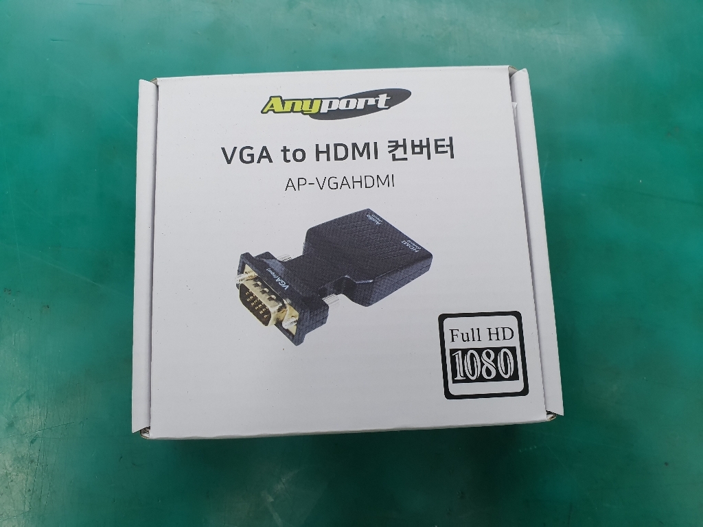 애니포트 VA to HDI 컨버터 오디오 지원 젠더타입