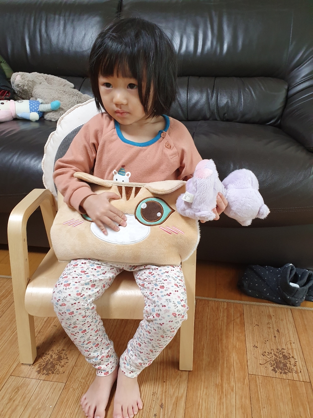모리츠 충전식 온수찜질기 고양이 O-H02C