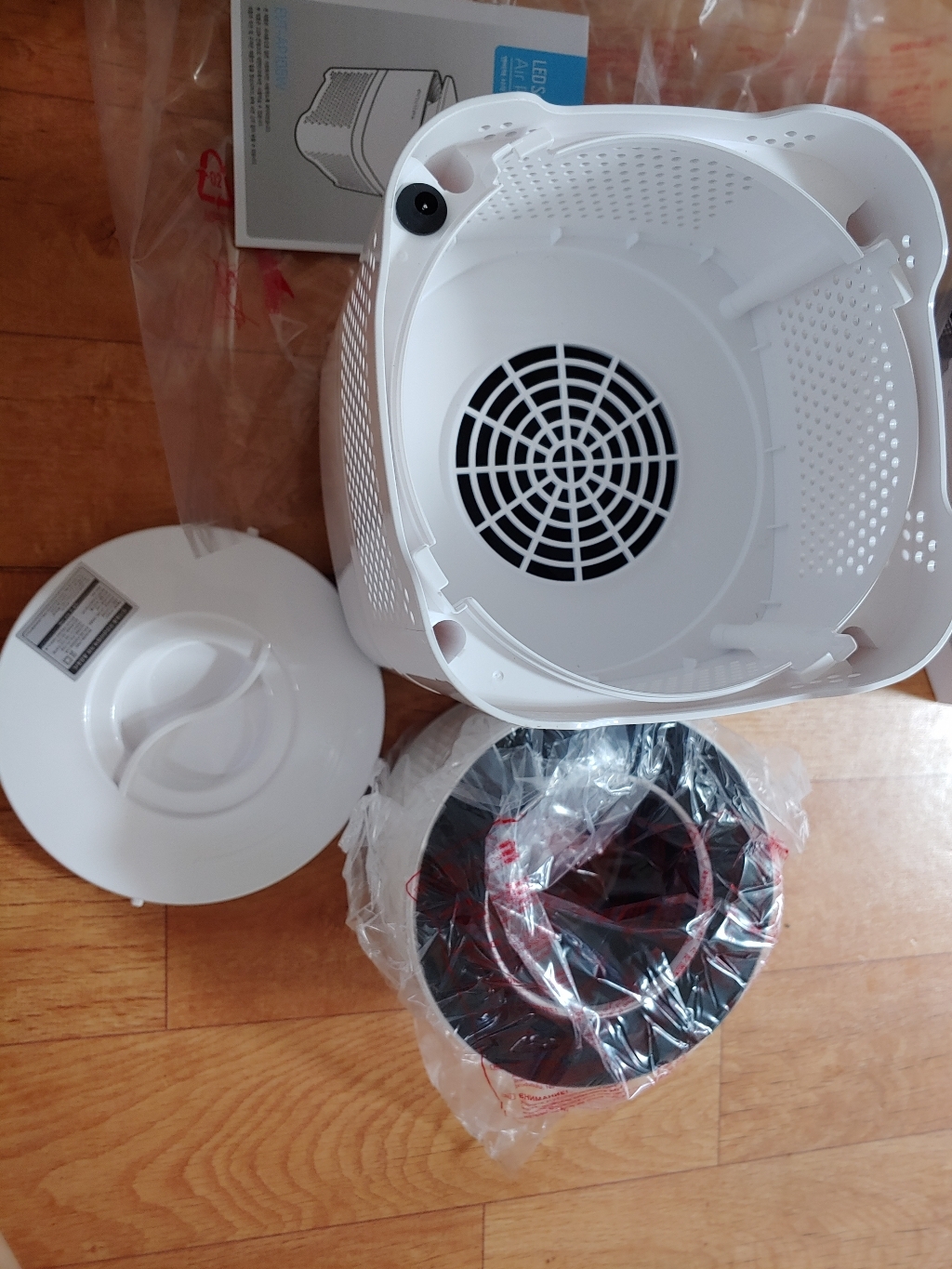 엔비텍 스마트 케어 공기 청정기 화이트 EVT-AP105W ² 리뷰후기