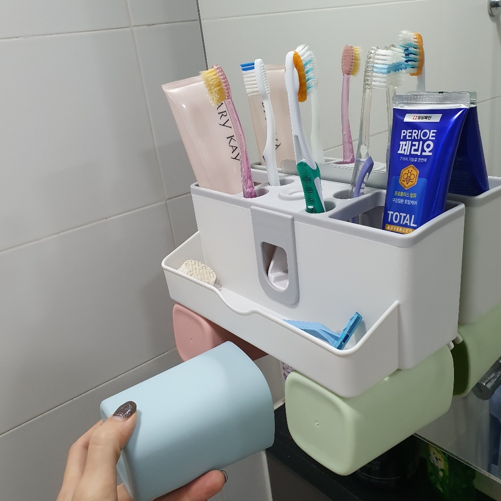 칫솔꽂이 양치컵 SET