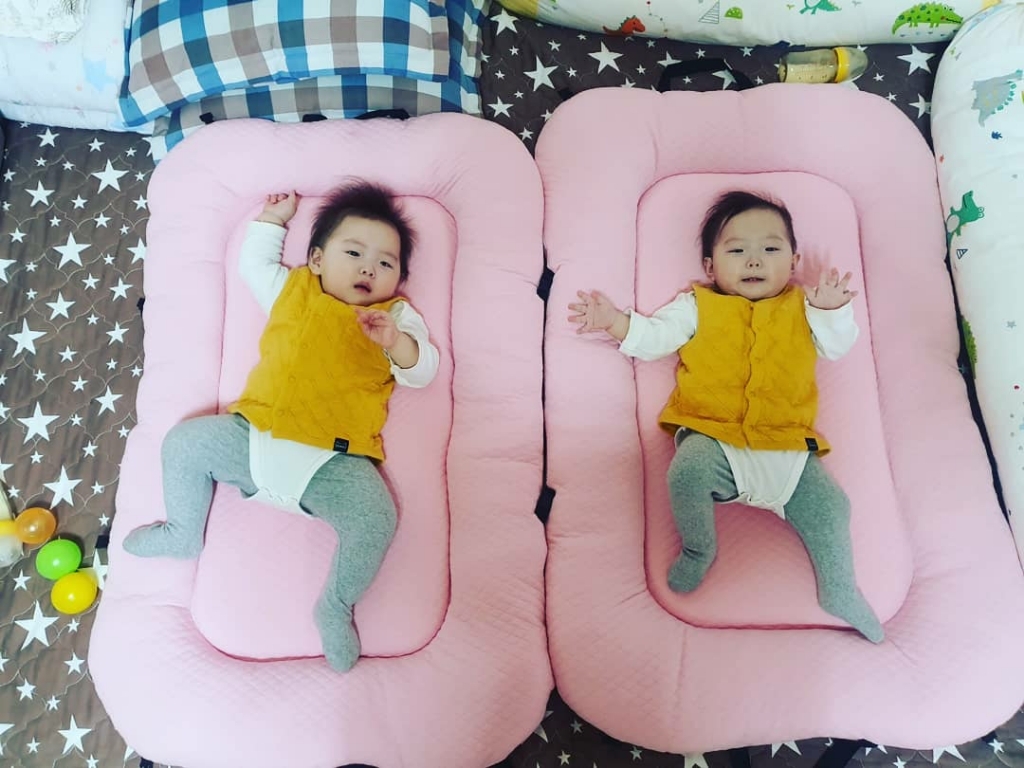 더안 휴대용 아기침대 유아범퍼매트