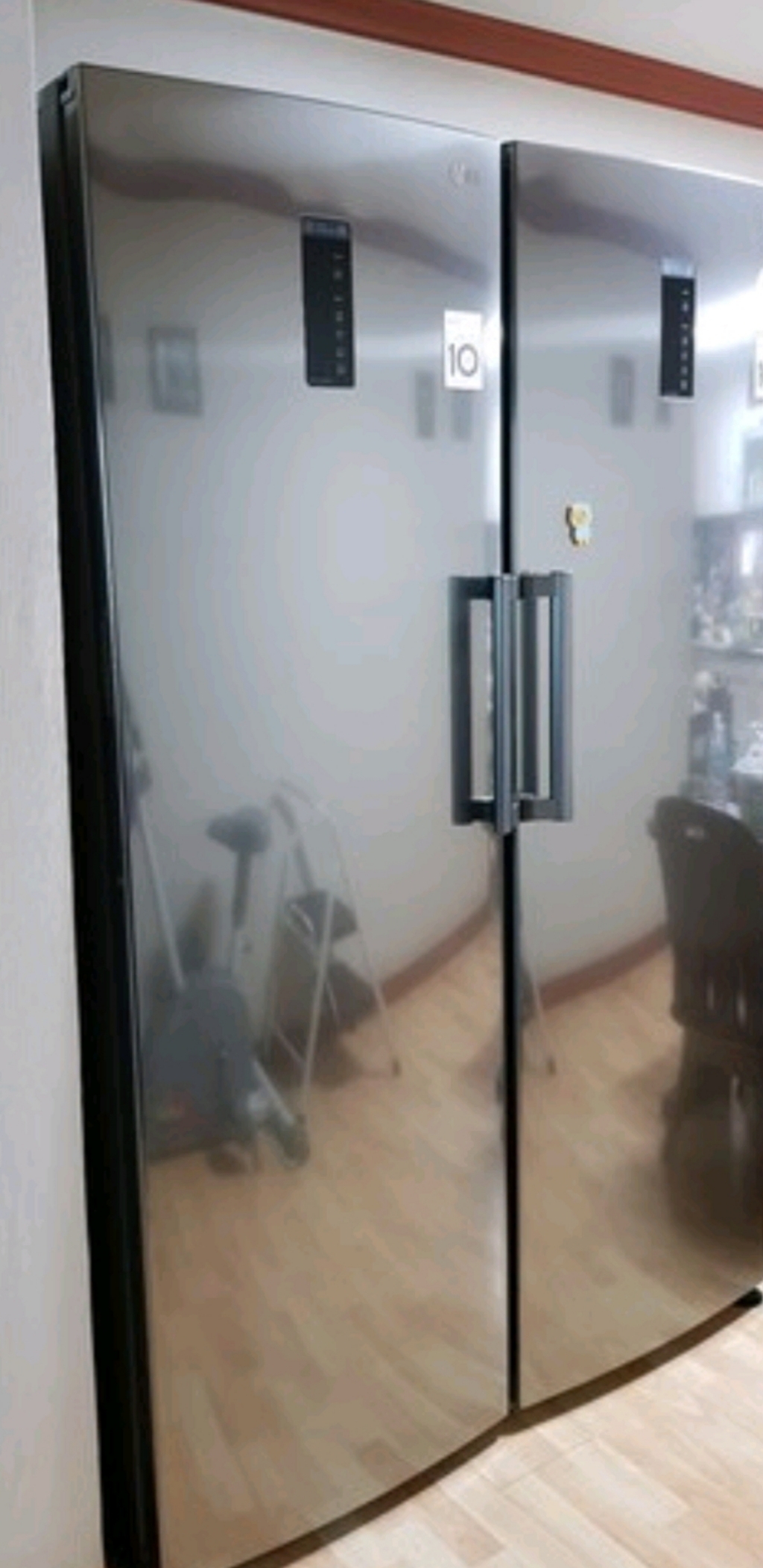 전자 컨버터블 냉동고 A328SR 방문설치